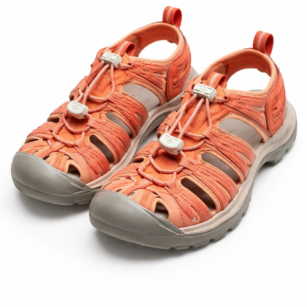 Keen Kids Coral/Taupe Closed-Toe Outdoor Sandal